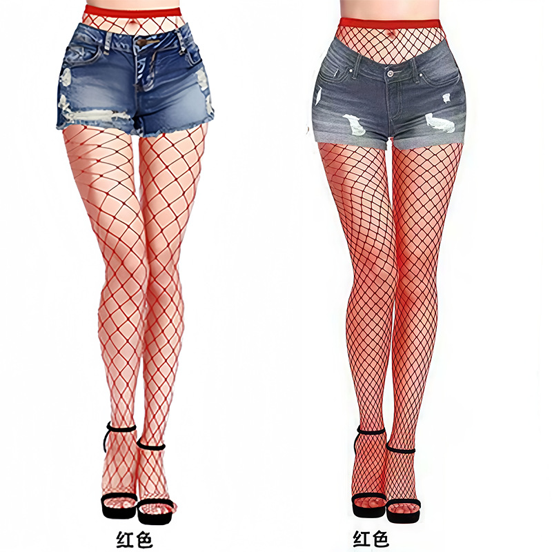 Yue mariposa europea y americana sexy ropa interior al por mayor sexy coqueteante uniforme de mujer seductora red de pesca calcetines red pantalones en stock