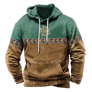 2023 Europe and the United States cross-border foreign trade men's sweater cat 3D digital printing hoodie source manufacturers selling