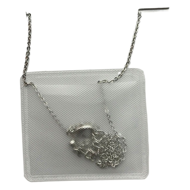 4,2*3,7 collar tarjeta mochila invisible bolsa de almacenamiento bolsillo trasero bolsa autoadhesiva bolsa de plástico accesorios de bricolaje de joyería