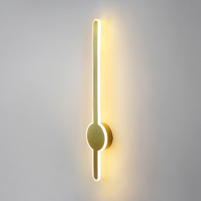 Modern minimalistisk vägglampa för sovrum och vardagsrum_voghion.com