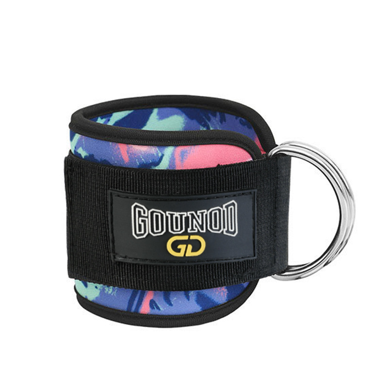 Fitness Anillo de pie tobillo hebilla pierna entrenador muscular entrenamiento de cadera correa de pierna gancho pierna pórtico tensión cuerda Accesorios