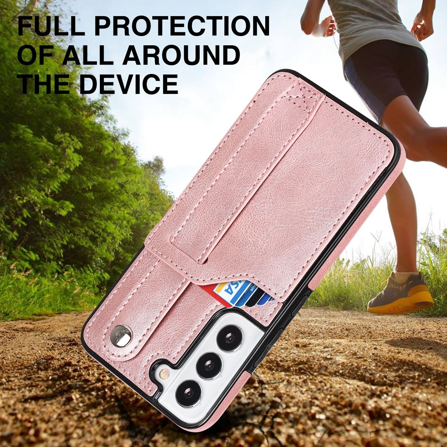 Handyhülle Für Samsung A53 Mit Armband Und Kartenfach Aus Leder_voghion.com