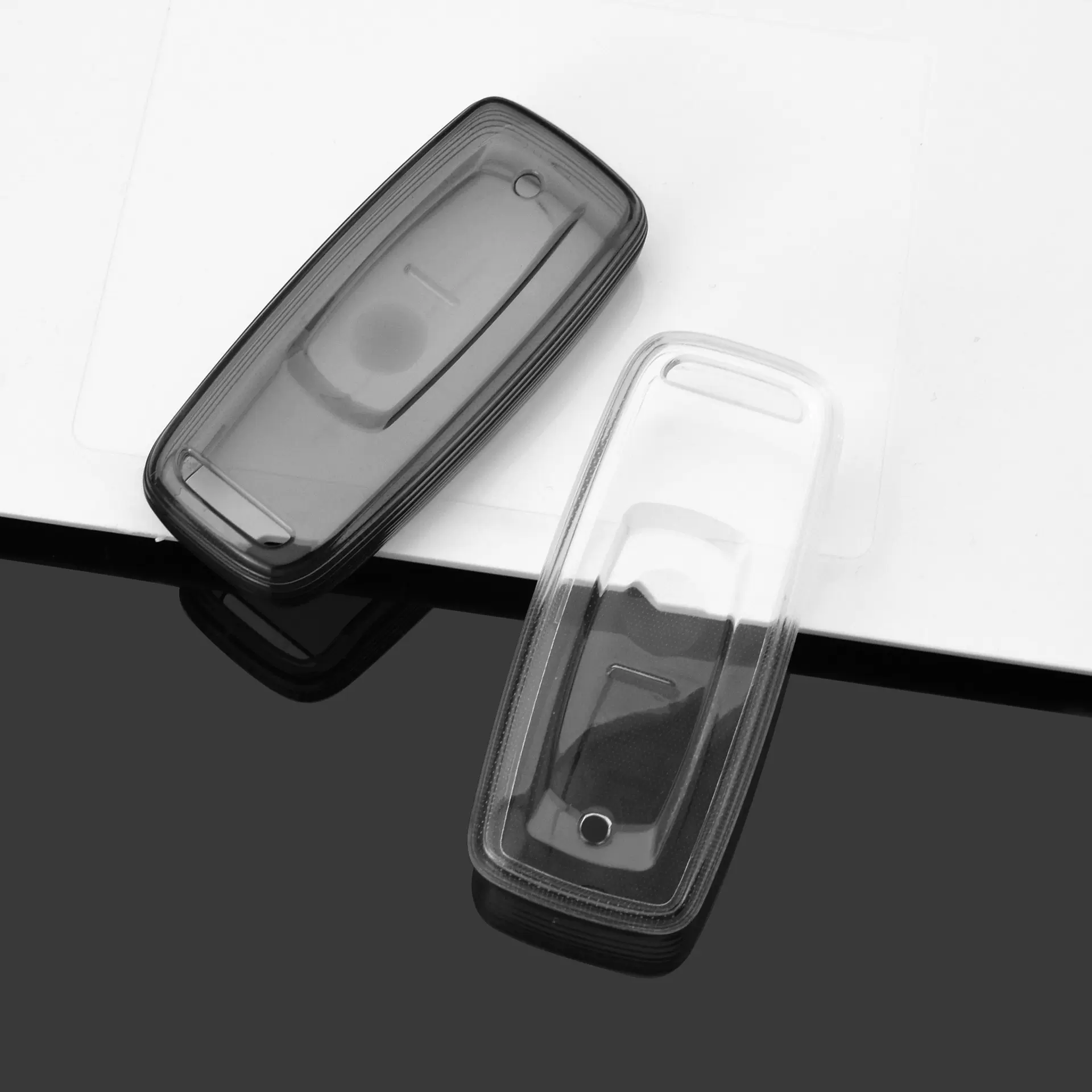 适用于本田摩托汽车钥匙套透明款保护壳PCX160车用钥匙包跨境爆款