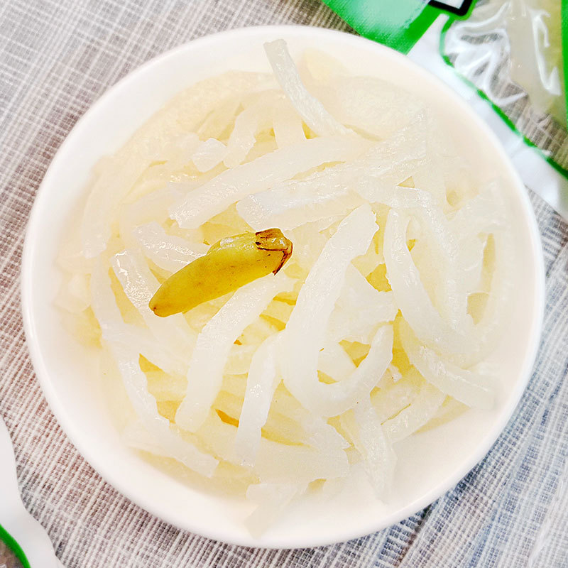 Spicy Chilli Pig Skin in Bulk Wholesale, Pickled Flavor, Sour and Spicy Flavor, Crystal Pork Skin Snacks, Small Packaging, Internet Famous Snacks