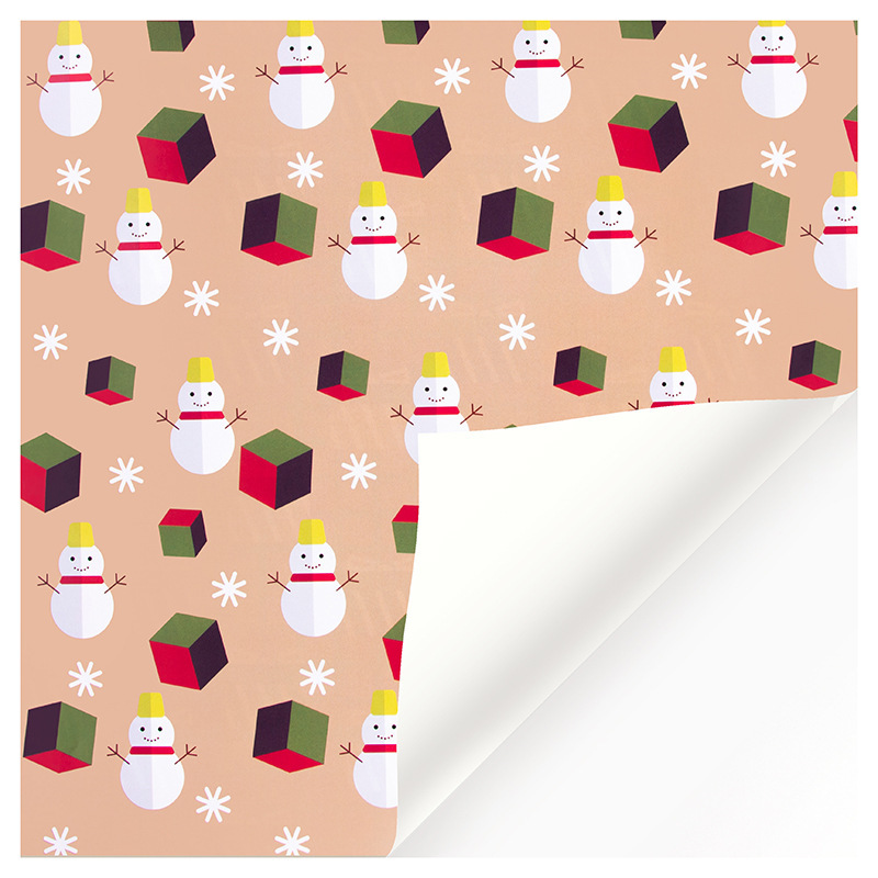 Muñeco de nieve; 50cmX70cm