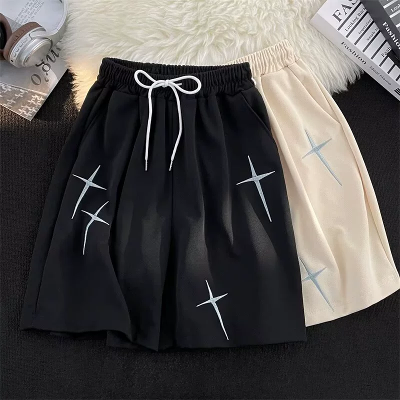 High Street Cross Вышитые шорты для мальчиков летом досуг