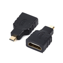厂家批发Micro HDMI转HDMI转接头 手机ME865 lt26i高清线视频线