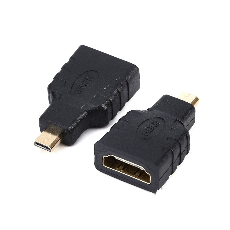 厂家批发Micro HDMI转HDMI转接头 手机ME865 lt26i高清线视频线