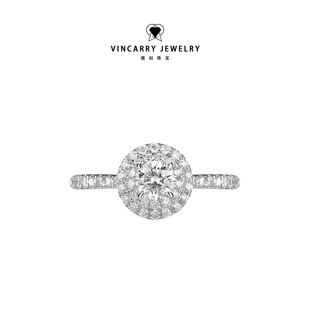 European and American New Style S925 Silver One-Carat Zircon Ring, 50-Point Luxury Encrusted Full Diamond Ring, Light Luxury Style for Women
