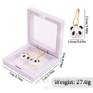 1 pair of panda-gourd needle marking buckle