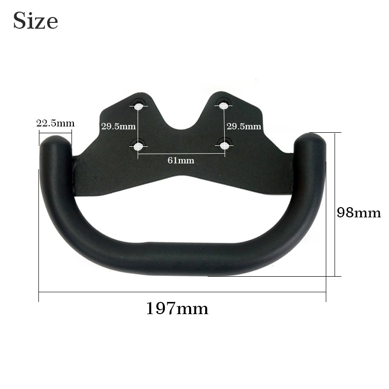 Металлический кронштейн с закрытой головкой для мобильного телефона Honda Cub CC110, расширительный кронштейн JA45 JA60, детали для навигации и подлокотника