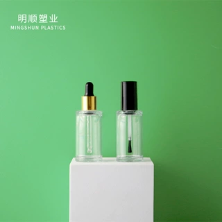 促销定制15ML精华露瓶 眼捷毛瓶子指甲油瓶 15ml塑料精油玻尿酸瓶