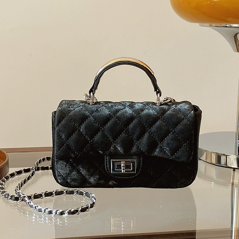 Сумка на одно плечо, цепочка, сумка через плечо, 24 года, стиль Chanel
