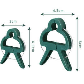跨境园艺蝴蝶兰园林套装番茄植物夹塑料夹子园艺工具现货批发