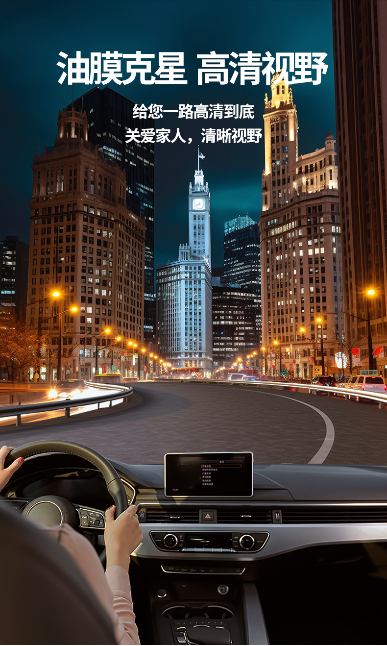 Oil film remover car front windshield oil film remover car window cleaner wiper foam oil film