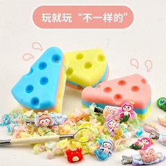 考古挖掘夜光寶石彩虹皂不髒手的挖寶玩具女孩禮物肥皂手工製作