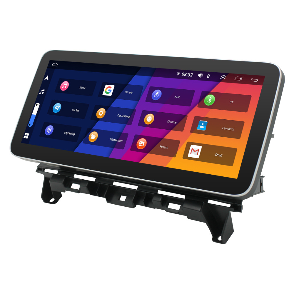 Apto para Honda Accord de octava generación, modelos 08-13, pantalla grande de 12.3 pulgadas para el interior del vehículo, sistema de control central todo en uno, navegación para automóvil Android.