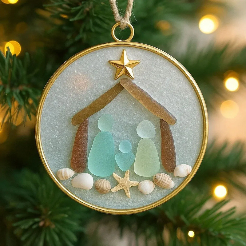 跨境新品Angel Memorial Ornament 圣诞节天使纪念挂饰圣诞树挂件|undefined