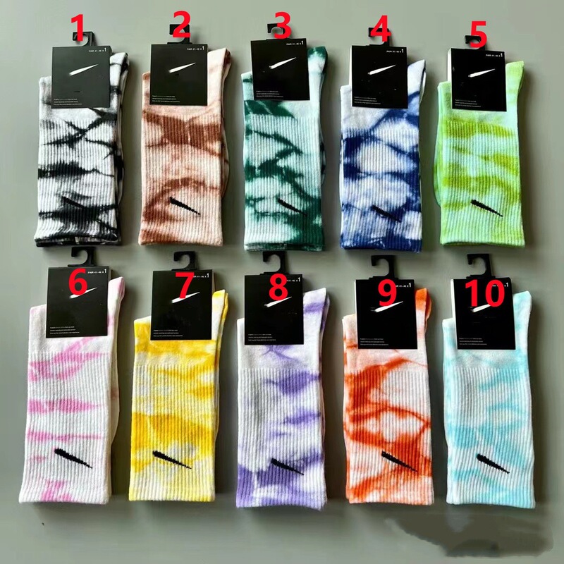 Suvan Next Tie-Dye Socks, High-Top and Short-Top, Unisex, with Checkmark Design, Spring and Summer Trendy Socks, Colorful Sports Socks Wholesale Suvan Next Tie-Dye Socks, High-Top and Short-Top, Unisex, with Checkmark Design, Spring and Summer Trendy Socks, Colorful Sports Socks Wholesale