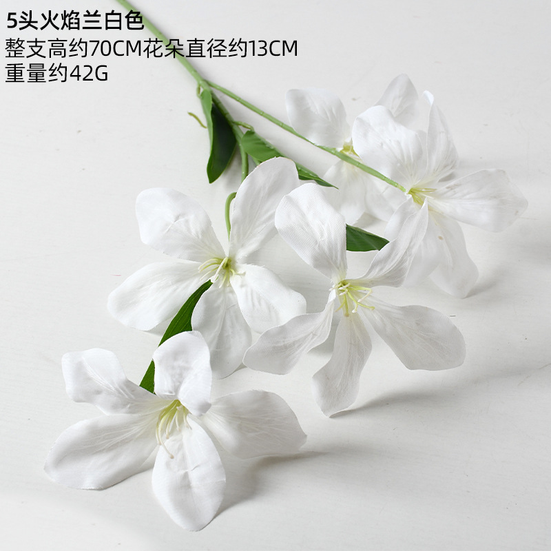 Blanco flor artificial Casa de la boda Salón de la boda decoración del techo Rosa Hortensia flor falsa fábrica al por mayor