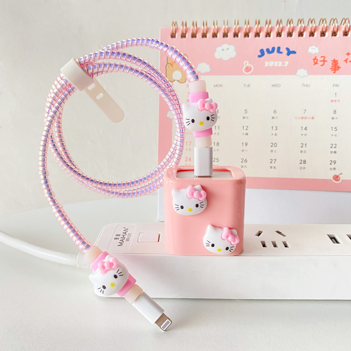 Aplicable a la cubierta protectora del cable de datos iPhone13/14/15 cubierta protectora estándar europea y americana de Apple 20W cargador