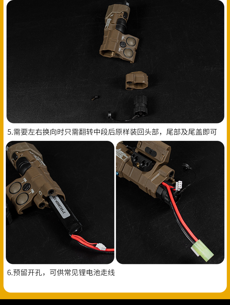 FMA Tactical Hunting Airsoft Function Battery Storage Case Box Magazine Style For 555cr123 Bkdefg