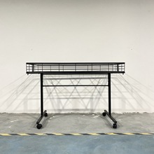 定制超市便利店促销展示柜货架零食文具店陈列置物产品多层堆头流