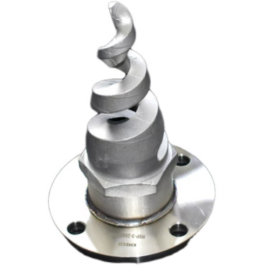 山东电厂用316L不锈钢螺旋喷嘴 2205烟气处理喷头 除尘冷雾喷头