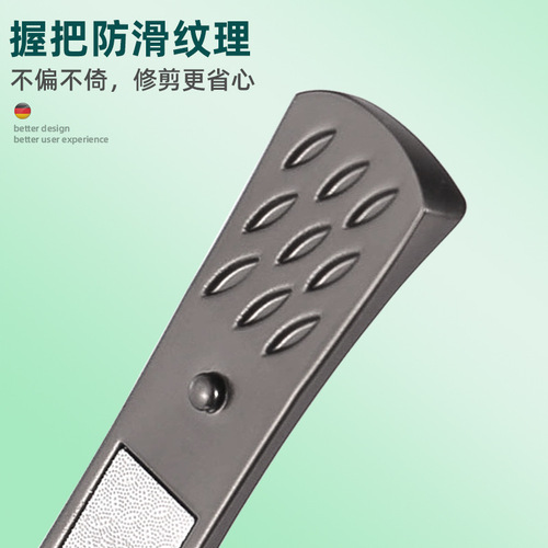 New oblique nail clipper stainless steel single with nail file eagle beak pointed nail clipper household nail clipper large size