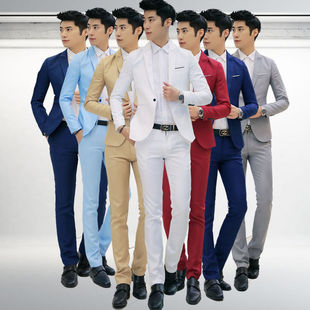 Fashionable Business Suit Vest Three-Piece Suit [Suit + Pants + Vest] Amazon Export Cross-Border Men