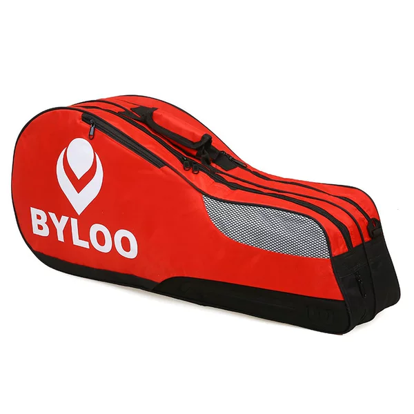 2025 New Single Shoulder Thickeneded 4-6 Pieces Men's and Women's Separate Shoe Bags Tennis Bags European and American Tennis Racket Bags
