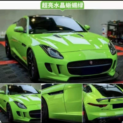 Glacier Blue Whole Car Roll — Car paint protective film - pet-material-crystal-lizard-green-165m