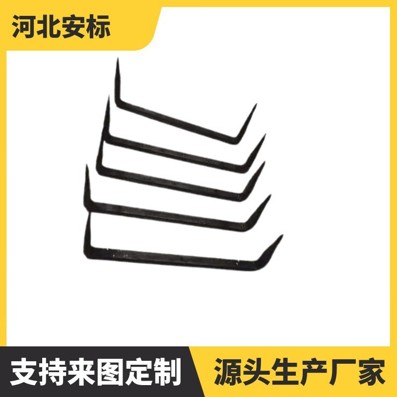 6*150圆钢扒钉 扒锯马王钉手工锻打 蚂蟥钉 工厂直销.