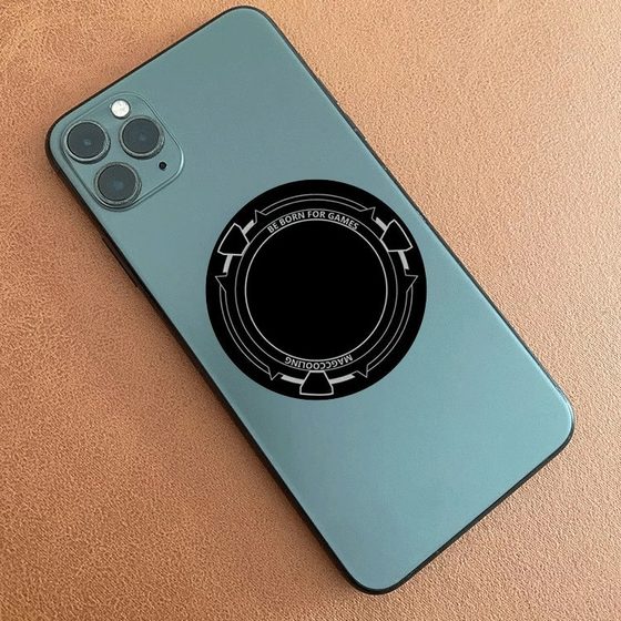 Mobile phone suction cup magnet bracket magnetic patch car adhesive magnetic iron metal round sticker phone case back
