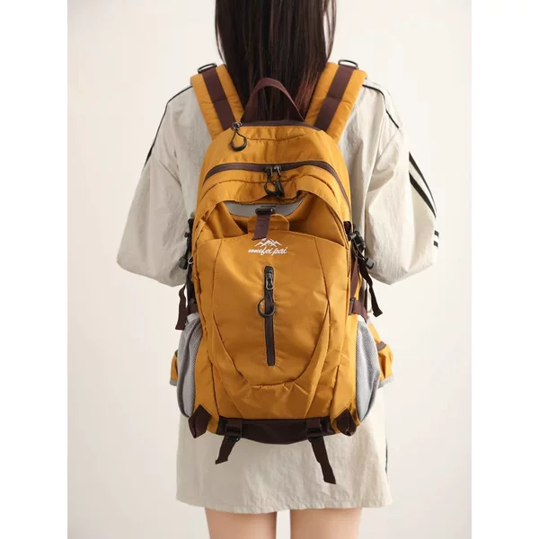 Cross-Border Fashion Hiking Outdoor Mountaineering Backpacks for Men and Women, Lightweight New Models for Camping, Climbing, Travel Backpacks, Travel Backpacks