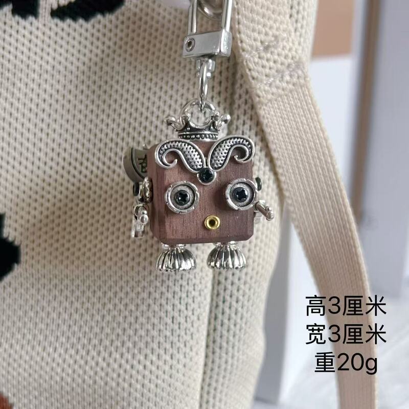 手作り diy パンクバッグペンダントロボット携帯電話チェーンキーホルダートレンディなペンダントペンダントナイトマーケットの屋台|undefined