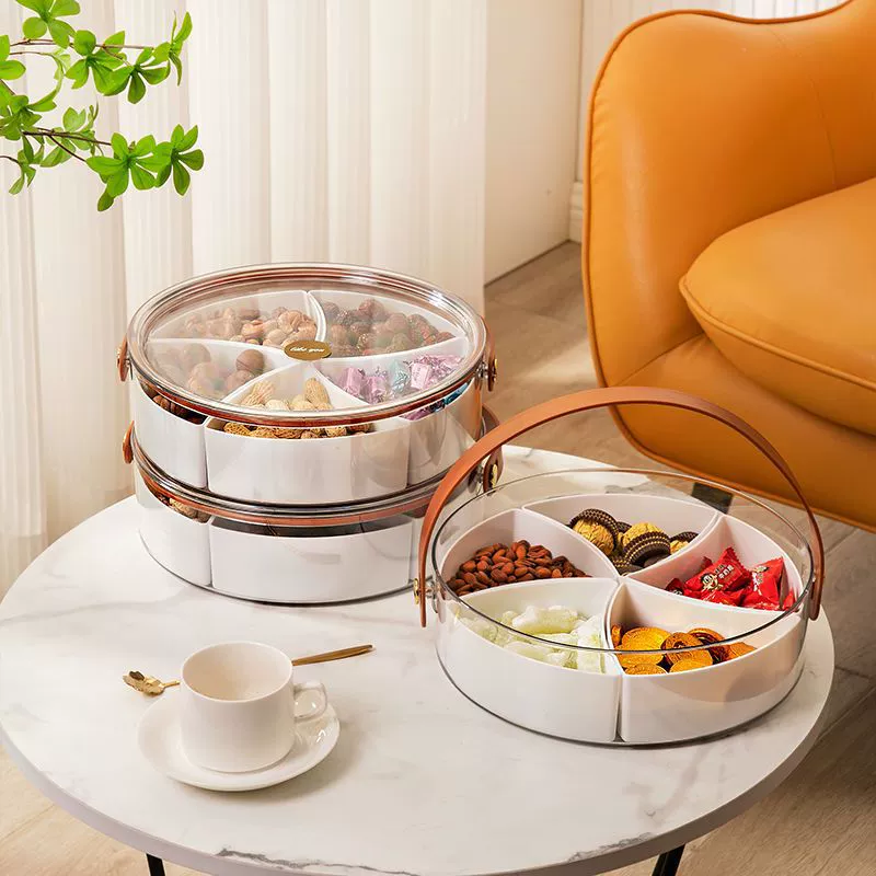 Коробка для конфет, домашний фруктовый диск, гостиная, коробка для хранения сухофруктов, сломанная крышка, коробка для хранения закусок, настольный диск для воды с фруктами