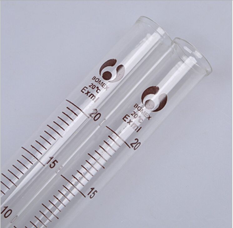 25ml玻璃刻度试管 玻璃实验耗材