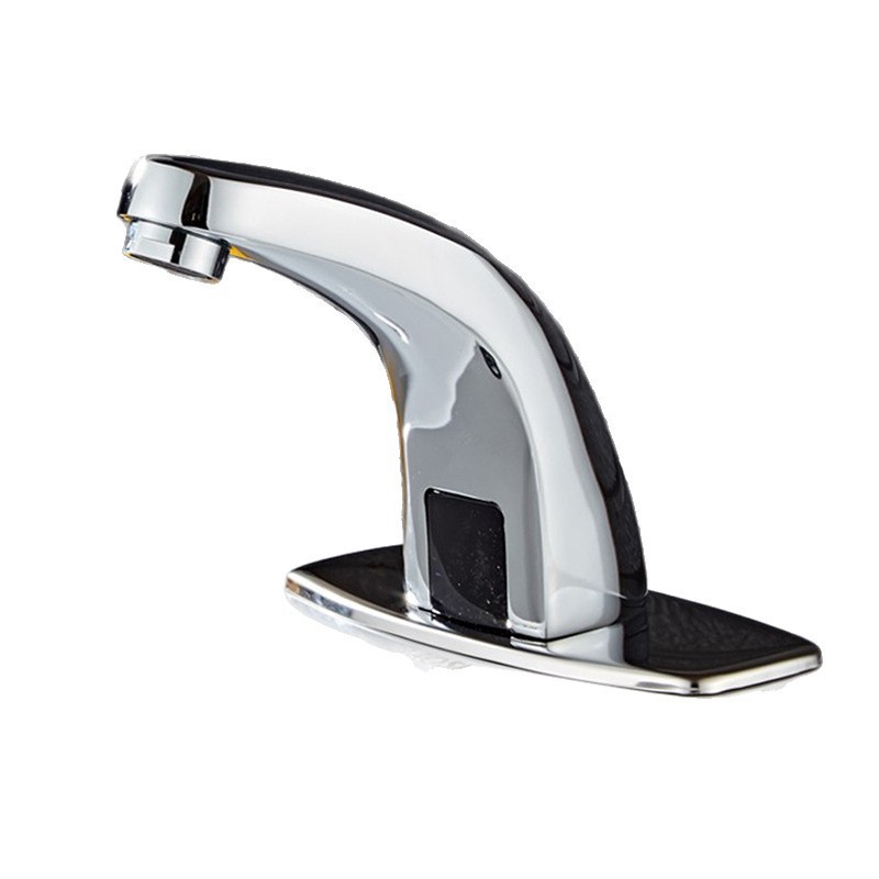 Grifos de inducción automática de latón agua caliente y fría AC DC lavabo transfronterizo mayorista lavabo inducción inteligente image 6