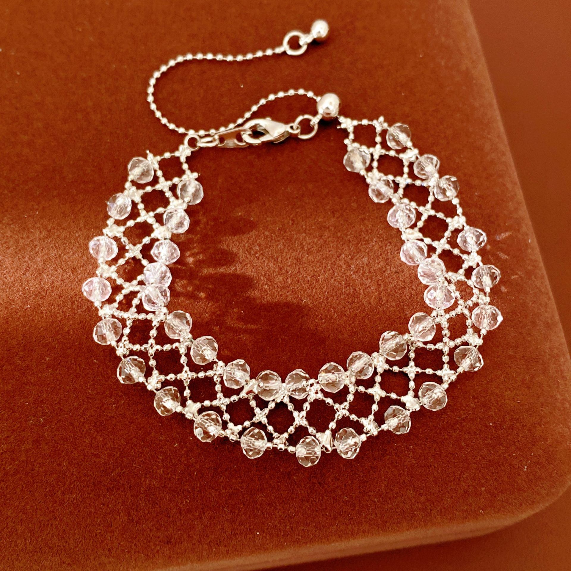 Brazalete - Plata - Blanco