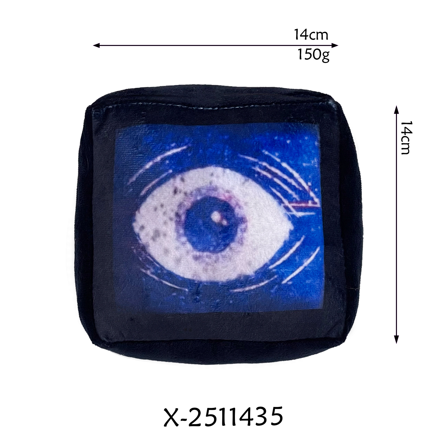 One-eyed black square (without sling)