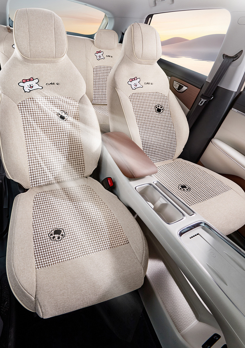 Direct sales from cross-border foreign trade manufacturers: specialized car seat covers for Wuling Bingo S, made of durable fabric, fully enclosed and custom-fit