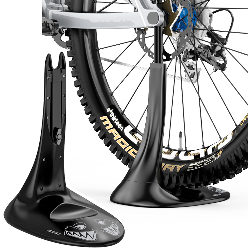 Cross-border bicycle parking rack, mountain bike parking rack, adjustable parking rack, outdoor cycling bicycle support leg