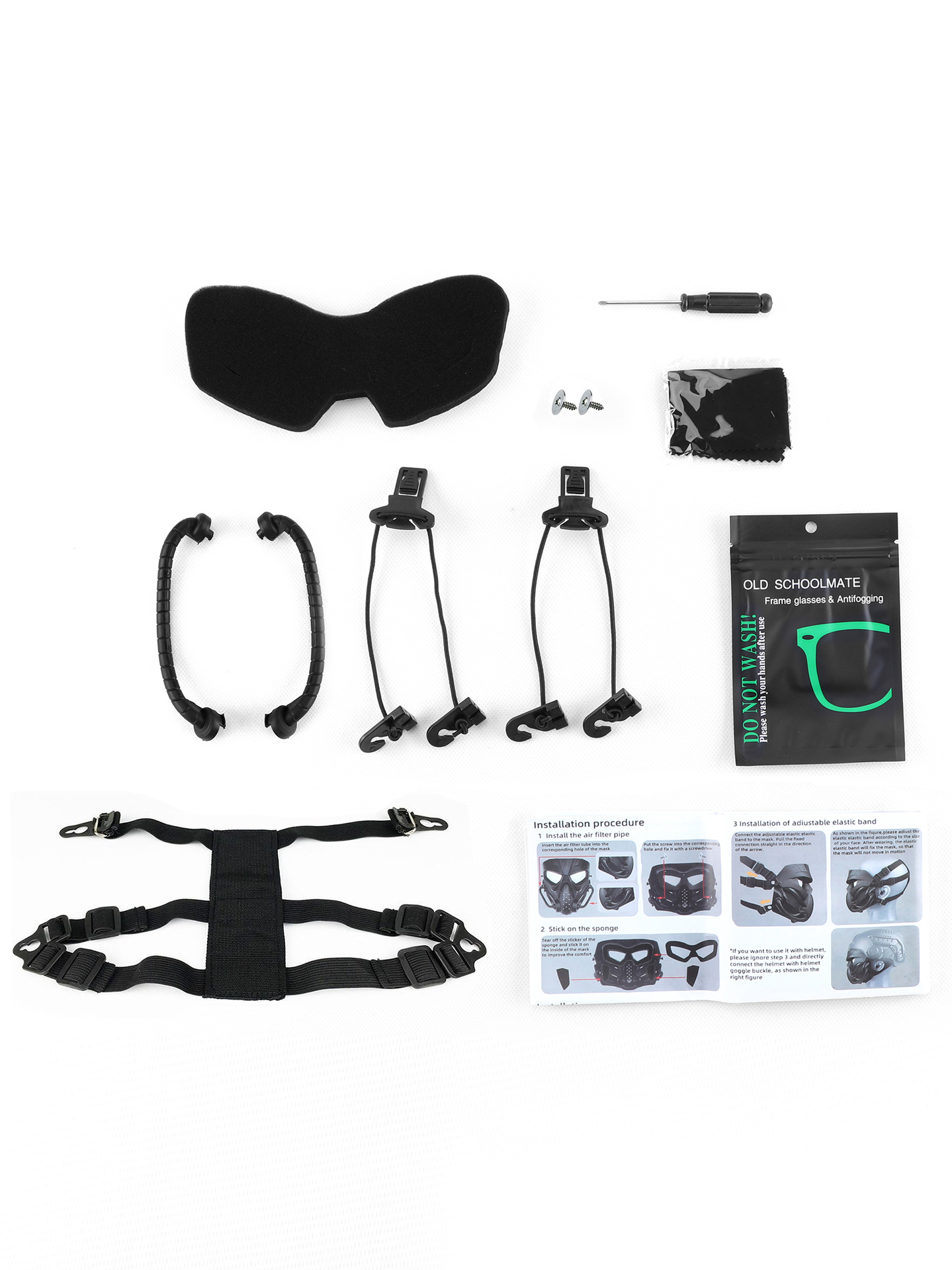 Máscara protectora de cara completa táctica transfronteriza Venta caliente real CS paintball máscara protectora de forma especial equipo de ventilador militar al por mayor