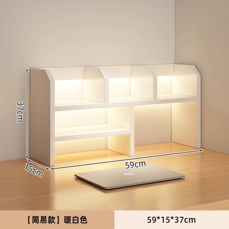 Estante de escritorio estante de almacenamiento simple dormitorio estudiantil estante de almacenamiento multicapa escritorio estante de capas escritorio pequeño estante de escritorio
