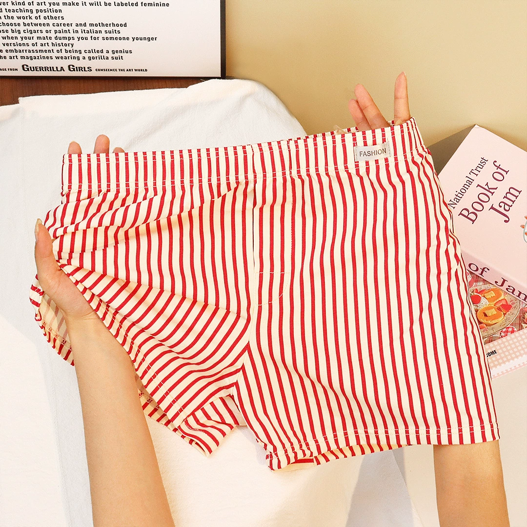 Мужские хлопчатобумажные брюки Арро большой размер свободные домашние пижамы спортивные тренды трусики в полоску подростковые брюки-боксеры