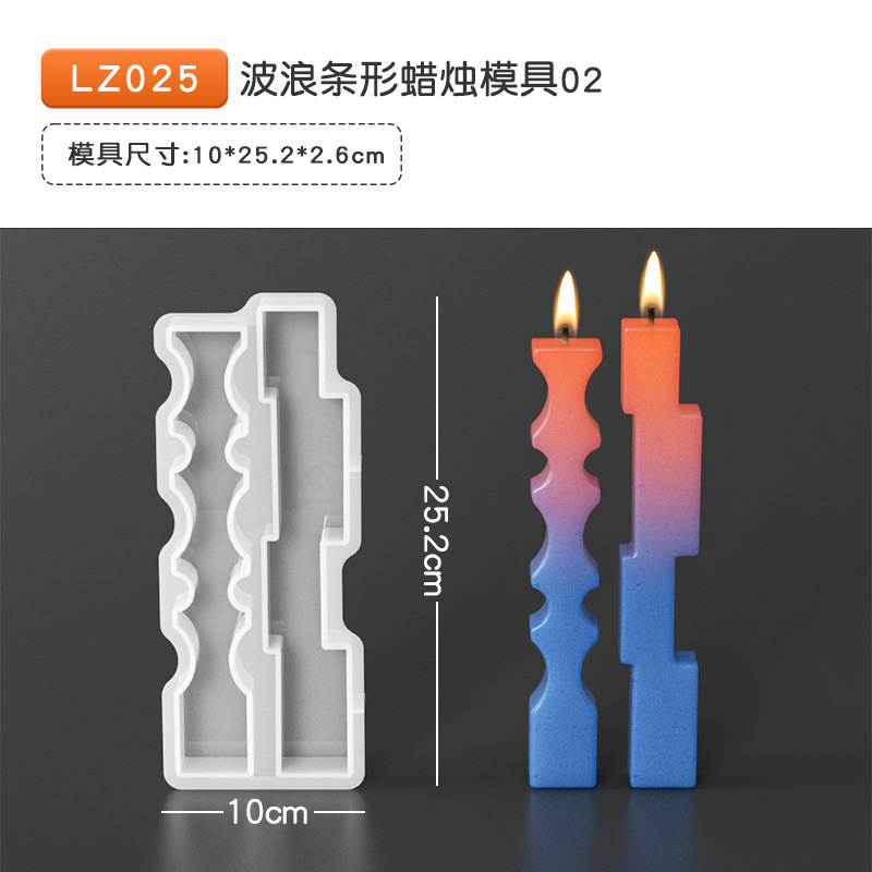 36 epoxi vela molde cristal racimo bola arco Polka Dot cubo vela almacenamiento hecho a mano resina silicona molde