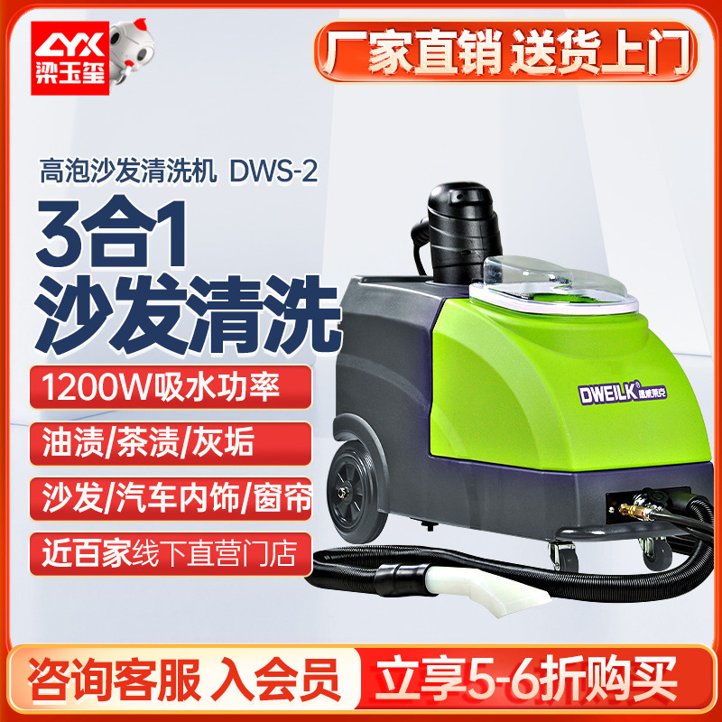 德威莱克DWS-2三合一地毯抽洗机 沙发清洗机地毯清洗机布艺清洗机