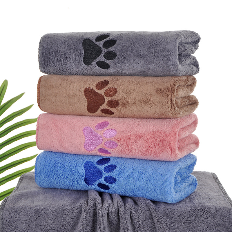 Pet Towels for Cats and Dogs Bathing, Absorbent, Quick-Drying, Non-Stick Hair, Thickened Towels That Can Be Vacuumed, Non-Shedding, Cross-Border Supply Pet Towels for Cats and Dogs Bathing, Absorbent, Quick-Drying, Non-Stick Hair, Thickened Towels That Can Be Vacuumed, Non-Shedding, Cross-Border Supply