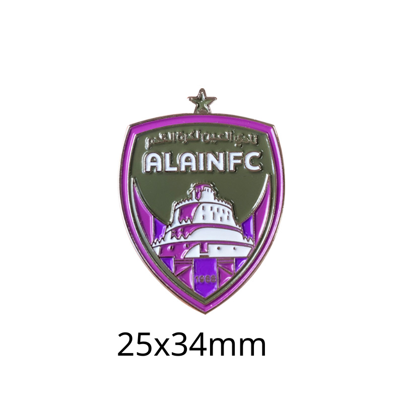 Insignias metálicas transfronterizas, pegatinas para teléfonos móviles, broches, Copa Mundial, Liga de Campeones, club de fútbol, insignias del Real Madrid, insignias del Liverpool al por mayor